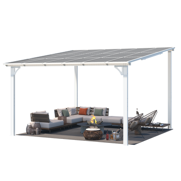 YODOLLA 12x12 Pergola with Roof