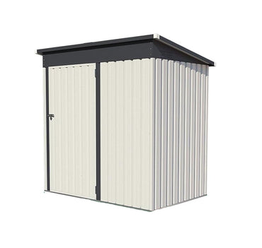 YODOLLA 5x3 Outdoor Storage Shed, White
