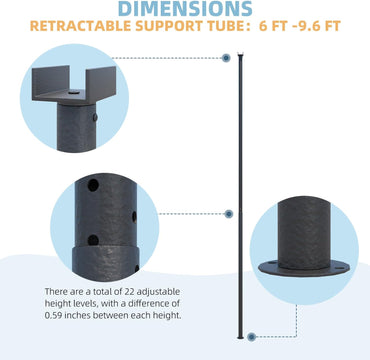 YODOLLA Universal Support Post for More Stability