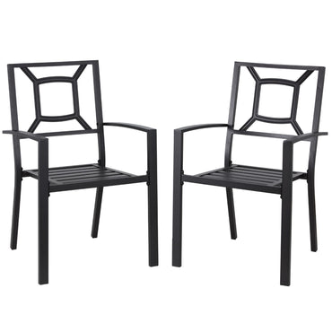 YODOLLA 2 Pieces Outdoor Dining Chairs