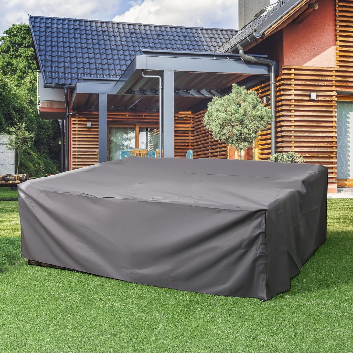 YODOLLA Outdoor Furniture Set Cover Sectional Sofa Set Covers