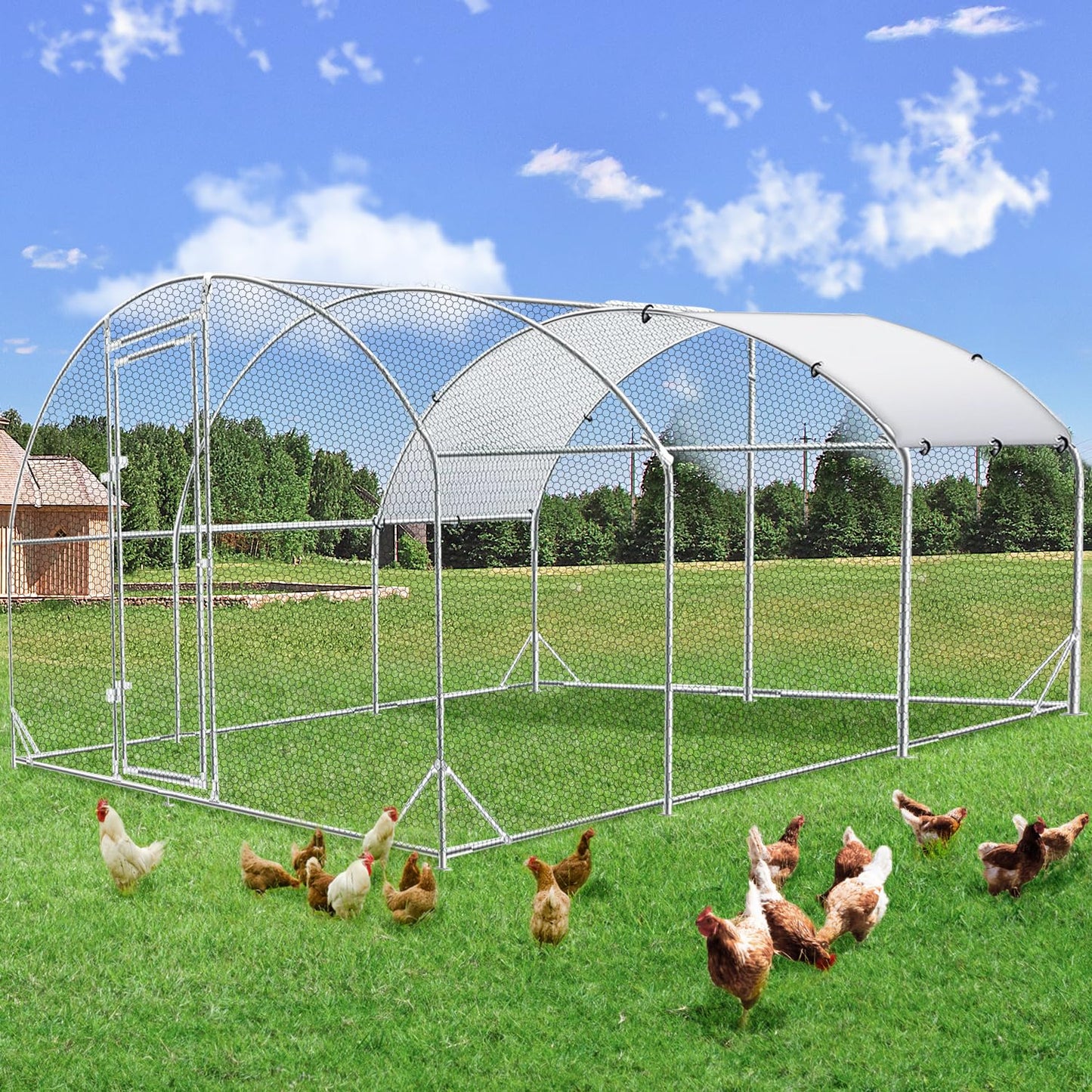 YODOLLA chicken coop accessories included