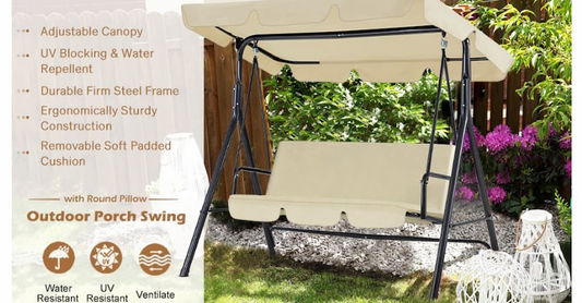 Creating the Ultimate Outdoor Lounge with Patio Swings and Cushions