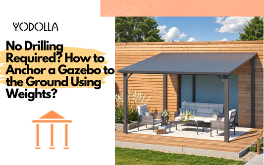 how to anchor a gazebo to the ground