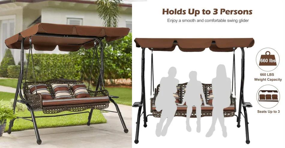 How Patio Swing Chairs Can Transform Your Outdoor Space