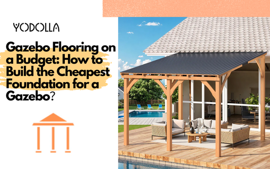 Gazebo Flooring on a Budget