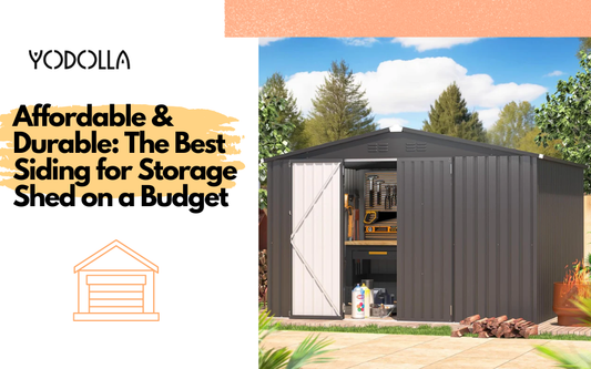 best siding for storage shed