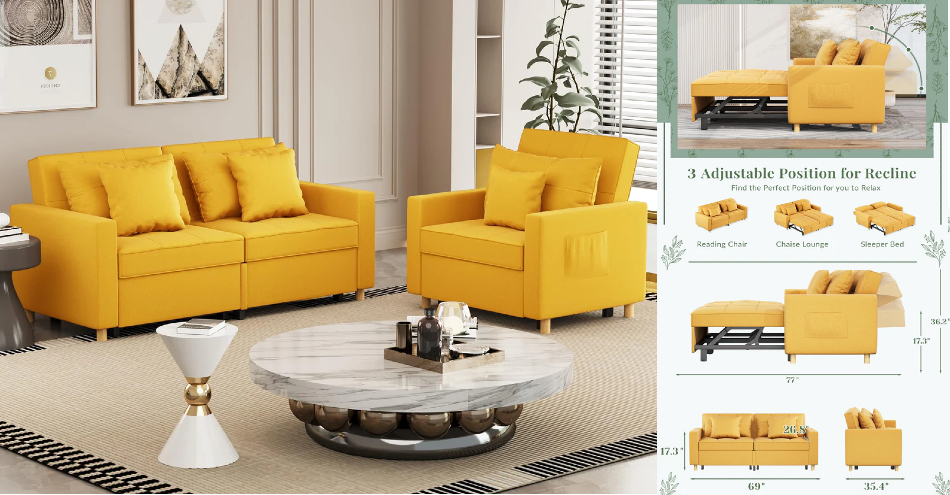 Foldable Sofa Bed vs. Sectional Sofa Bed: Which One Is Better?