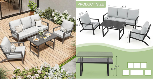 How to Style Your Patio Furniture Set: 5 Outdoor Looks You Can Create in a Weekend