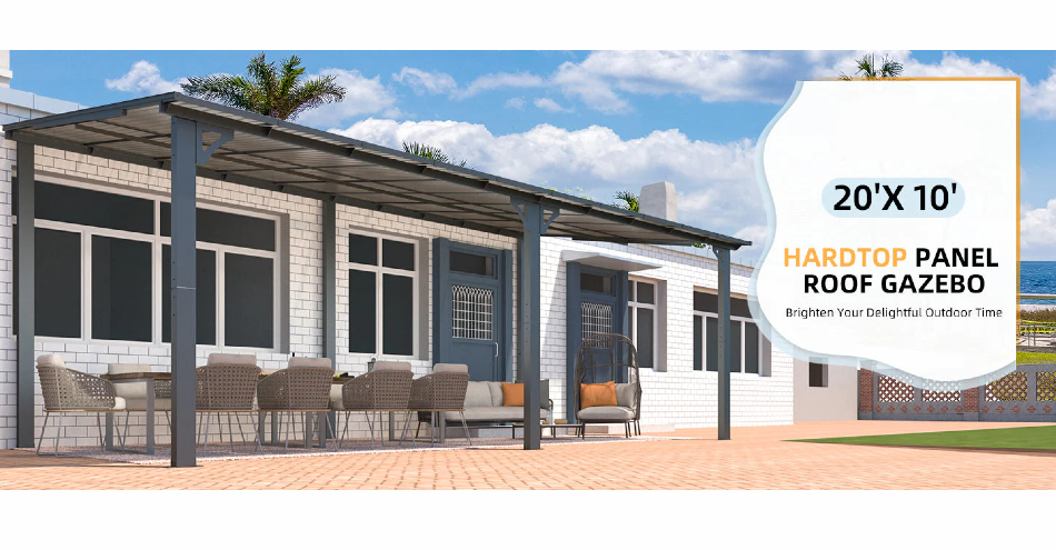 Metal Gazebo Roofs vs. Polycarbonate: Which Is the Better Choice for Your Backyard?