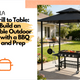 outdoor kitchen