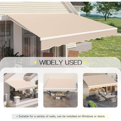 YODOLLA sun shade awning ideal for relaxing outdoors.