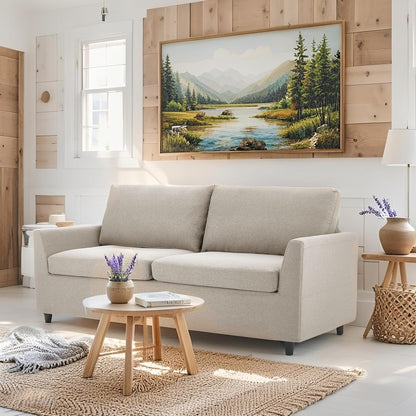 YODOLLA 2 Seater Sofa with Removable Sofa Covers, Morden Love Seat Comfy Couch