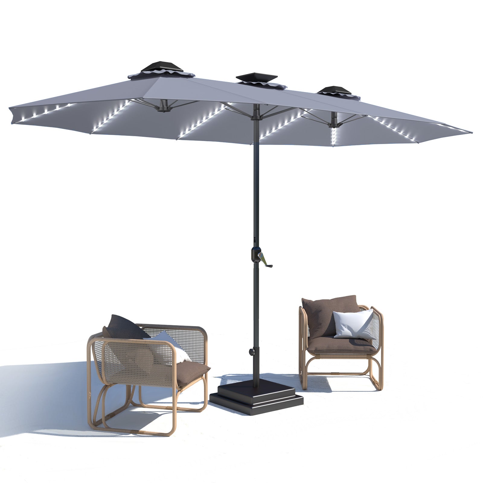 YODOLLA outdoor patio umbrella UV resistant