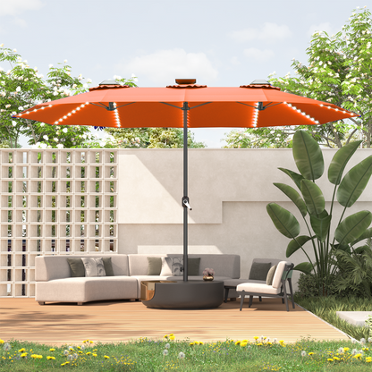 YODOLLA large patio umbrella waterproof fabric