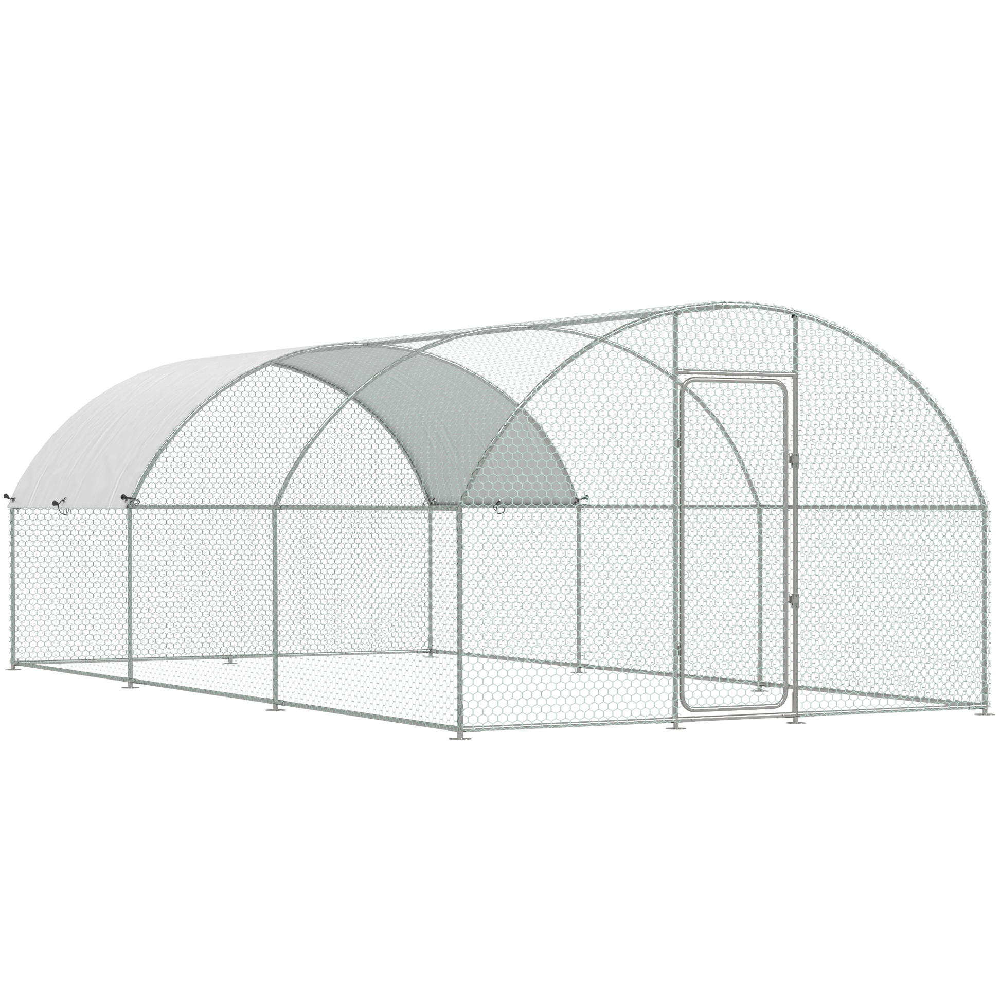 YODOLLA large metal chicken coop for 20