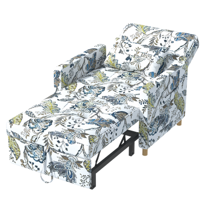 YODOLLA 3 in 1 Chair Bed Sleeper for Adults, Floral