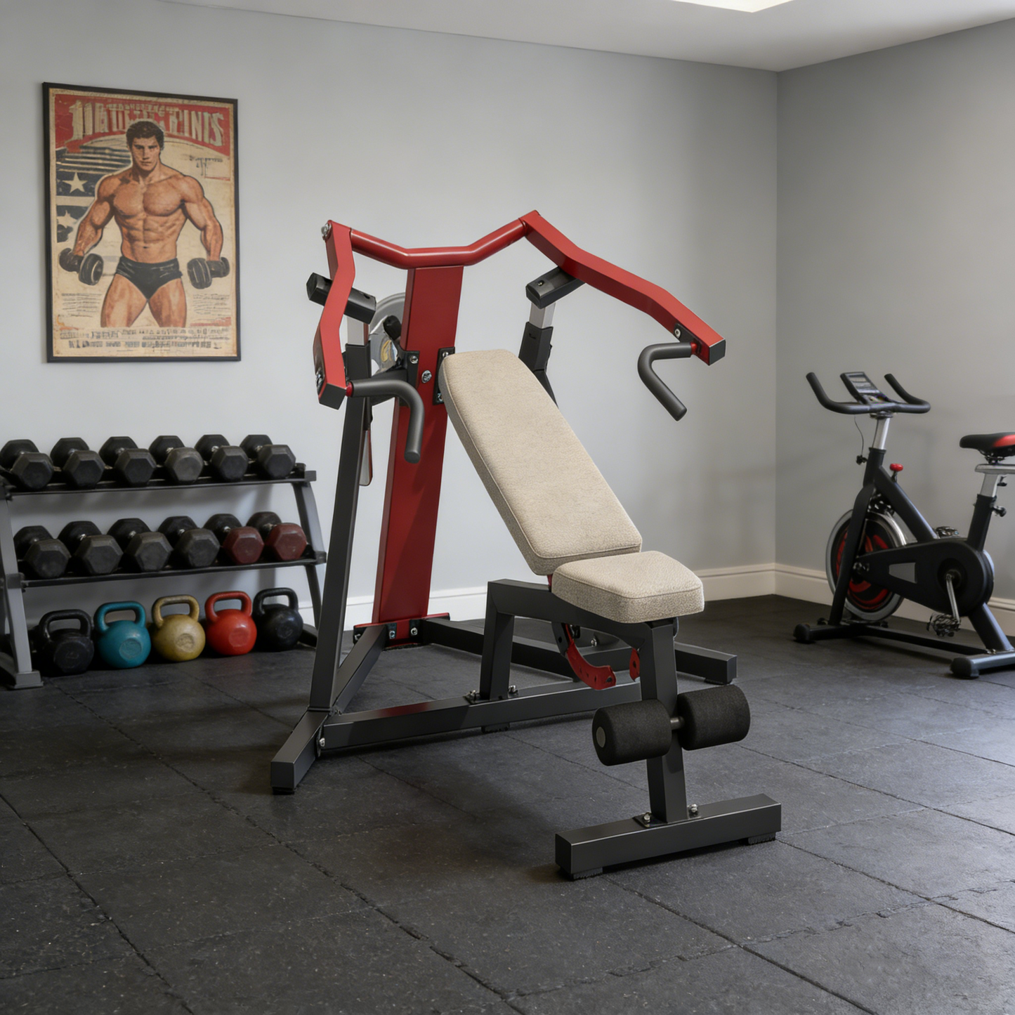 YODOLLA 3-in-1 Adjustable Weight Bench Chest Press Workout Machine