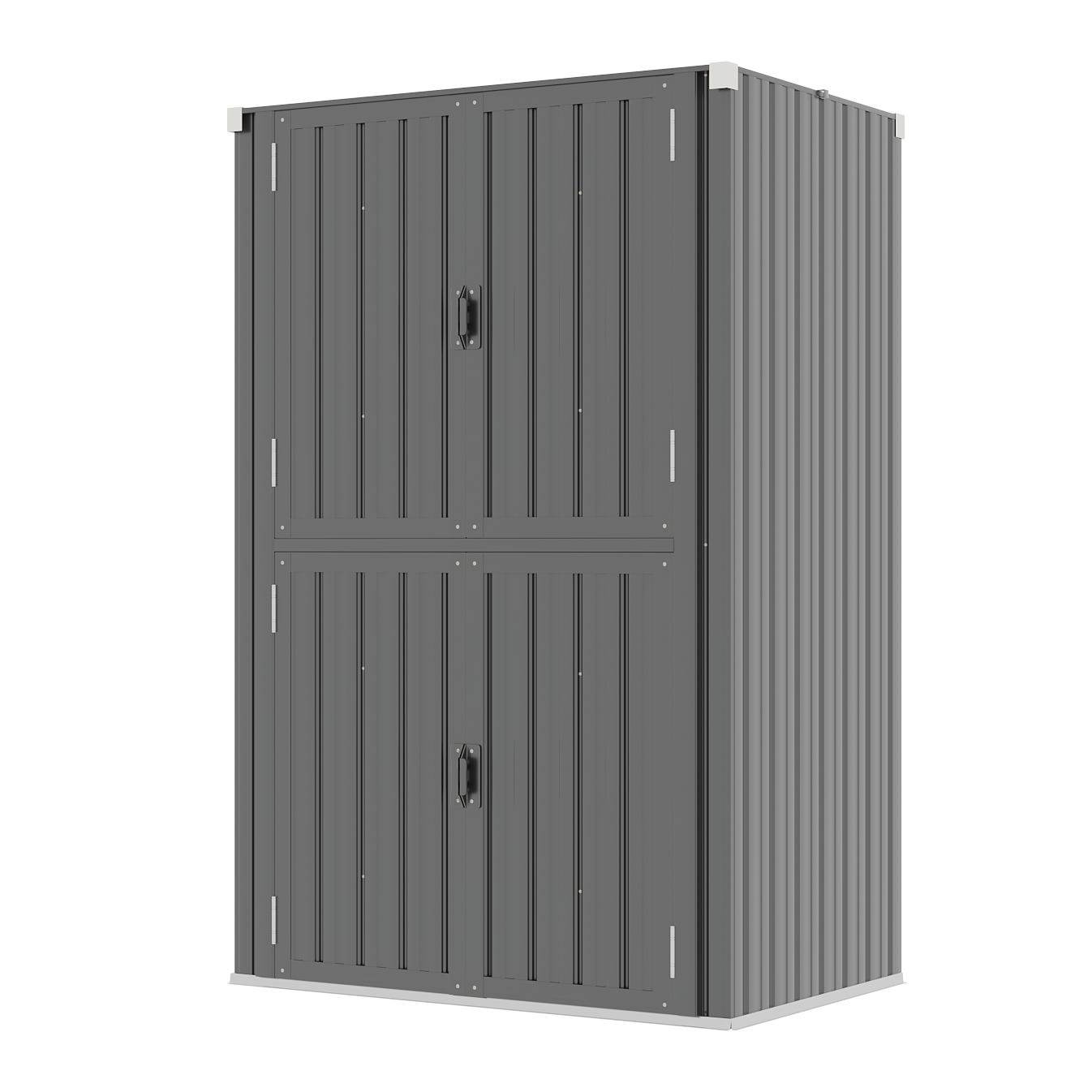 YODOLLA Outdoor Cabinet Outdoor Storage Cabinet, Gray