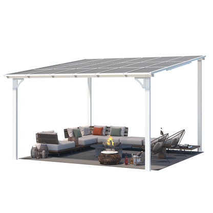 YODOLLA 12x12 Pergola with Roof