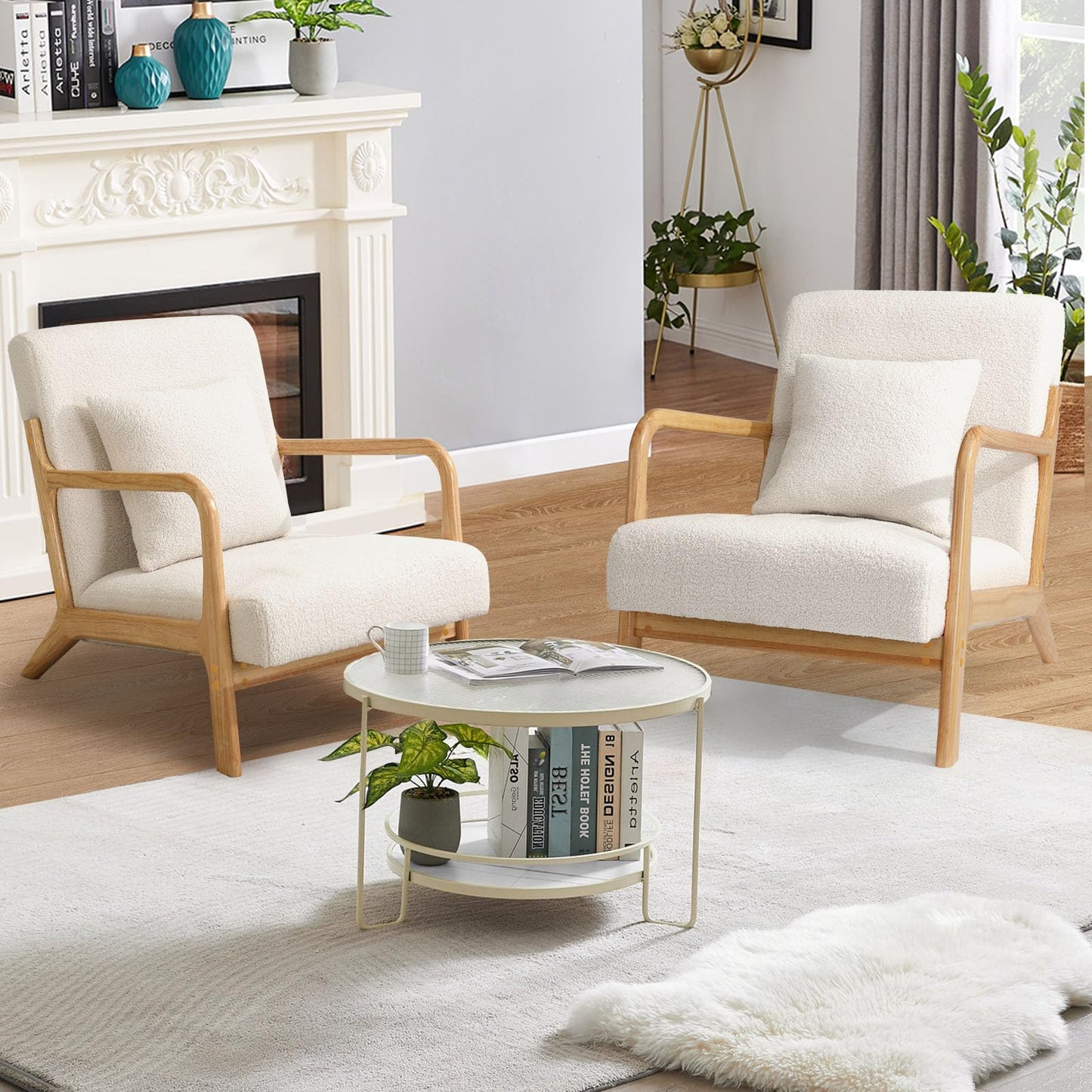 YODOLLA Accent Chair Reading Armchair