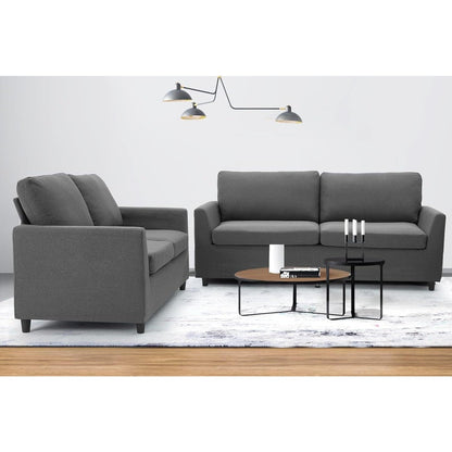 YODOLLA 2 Seater Sofa with Removable Sofa Covers, Morden Love Seat Comfy Couch