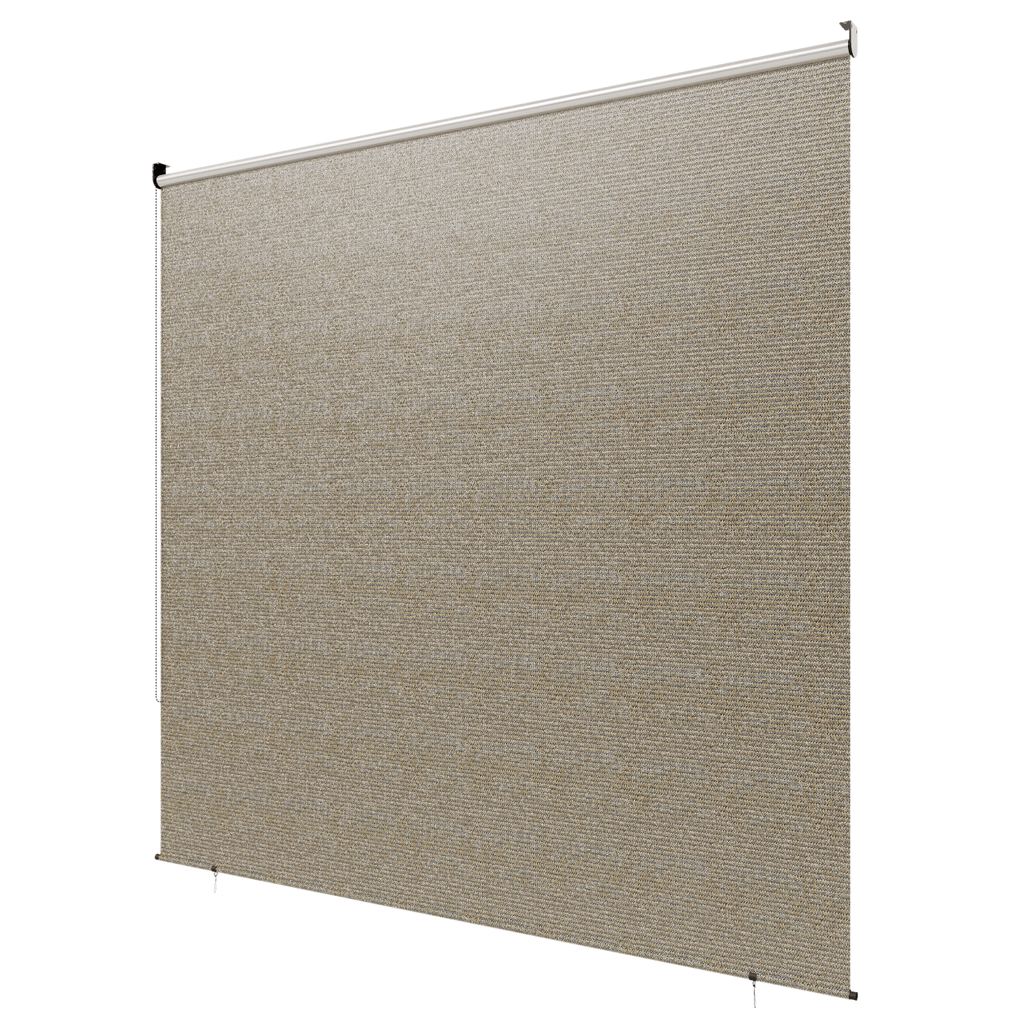 YODOLLA Outdoor UV Protection 8'(W) x 8'(H) Roller Shade, Mocha