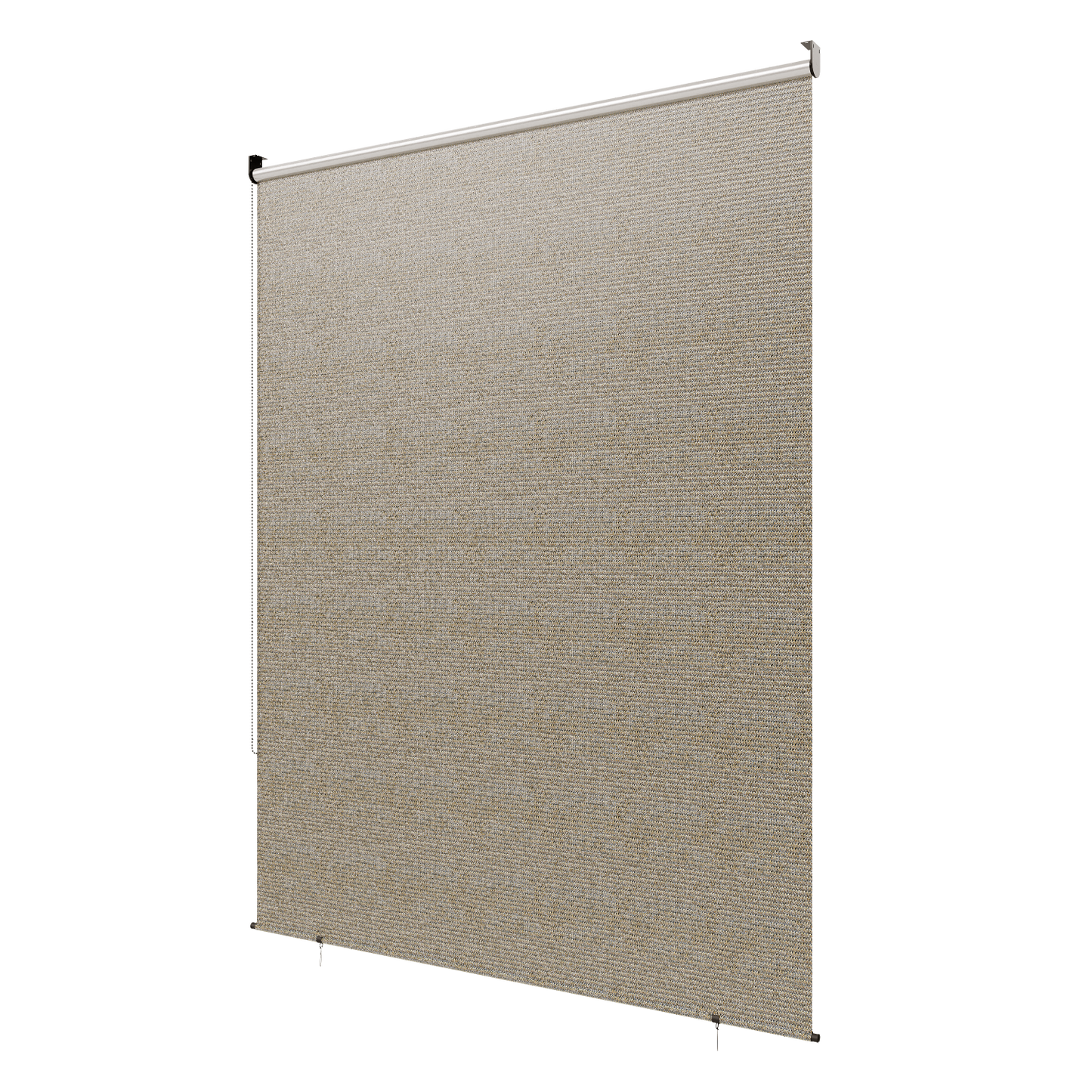 YODOLLA Outdoor UV Protection 6'(W) x 8'(H) Roller Shade, Mocha
