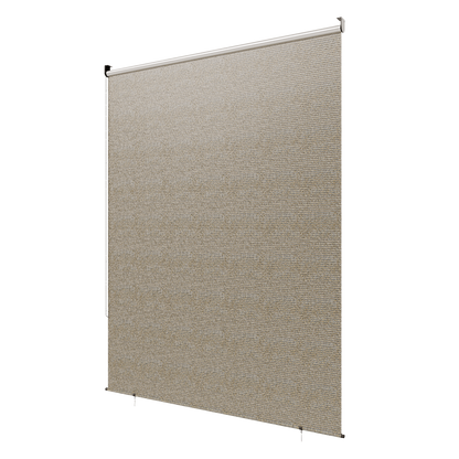 YODOLLA Outdoor UV Protection 6'(W) x 8'(H) Roller Shade, Mocha