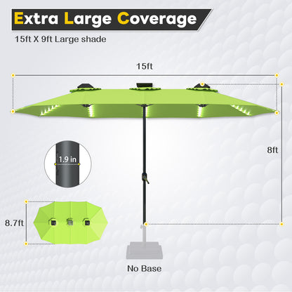 YODOLLA large umbrella for patio durable design