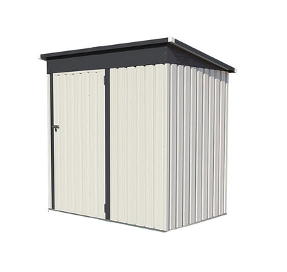 YODOLLA 5x3 Outdoor Storage Shed, White