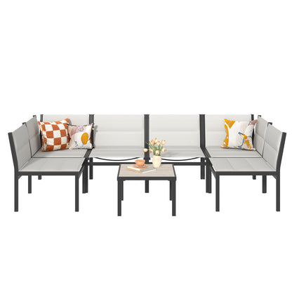 YODOLLA sectional garden furniture set