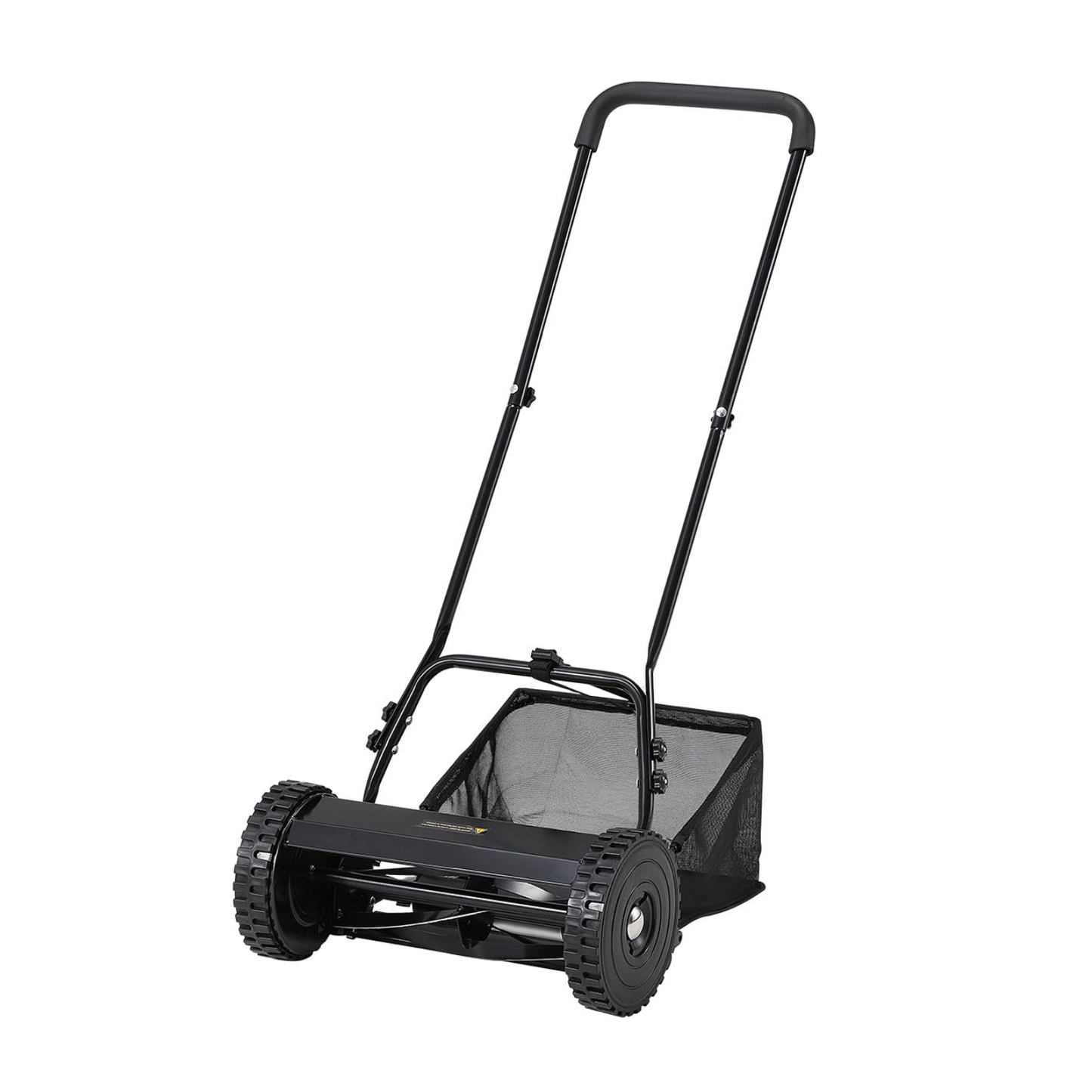 YODOLLA 18-Inch Manual Lawn Mower, 5 Blades Push Reel Lawn Mower