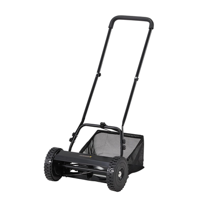 YODOLLA 16-Inch Manual Lawn Mower, 5 Blades Push Reel Lawn Mower