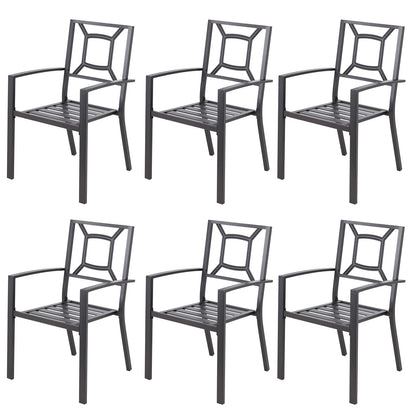 YODOLLA 6 Pieces Outdoor Dining Chairs