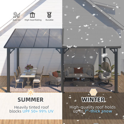 YODOLLA Outdoor Patio Hardtop Gazebo