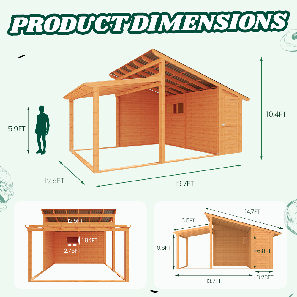 YODOLLA Large Outdoor Gazebo