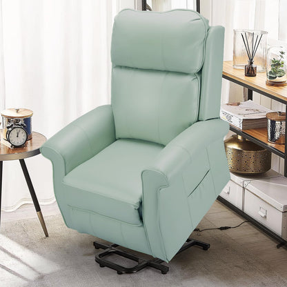 YODOLLA Electric Power Lift Recliner Chair for Elderly, Faux Leather