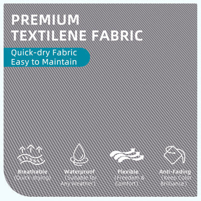 YODOLLA Curved Design Pool Lounge Chairs, Dark Grey