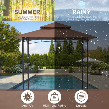 YODOLLA 8x5 Grill Shelter for BBQ