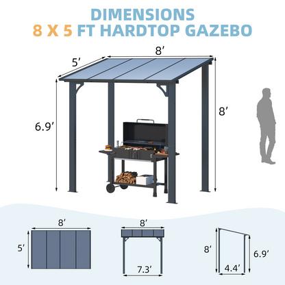 YODOLLA backyard gazebo.