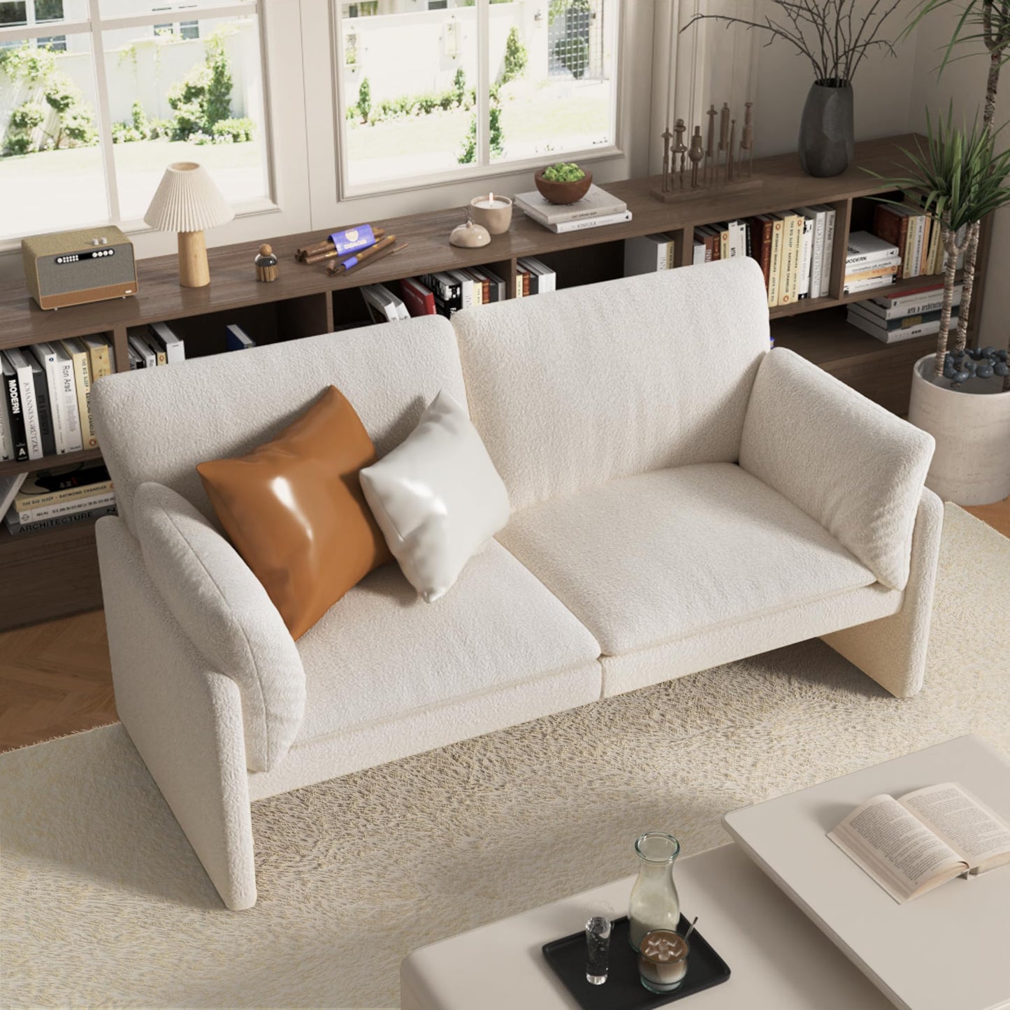 YODOLLA 68'' Modern Love Seat Sofa Couches