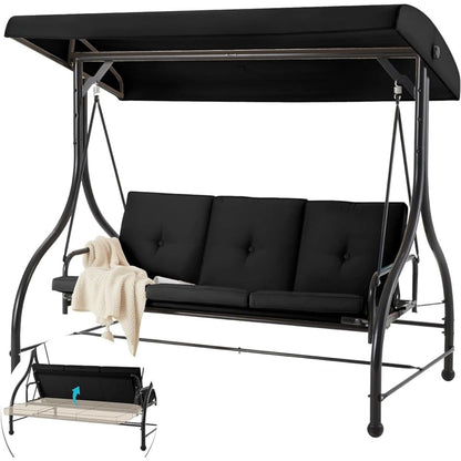 YODOLLA Patio Canopy Swing Set