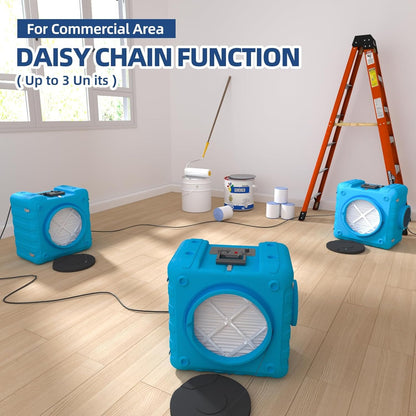 YODOLLA 550 CFM Air Scrubber with 3-Stage Filtration