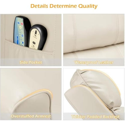 YODOLLA Electric Power Lift Recliner Chair for Elderly, Faux Leather