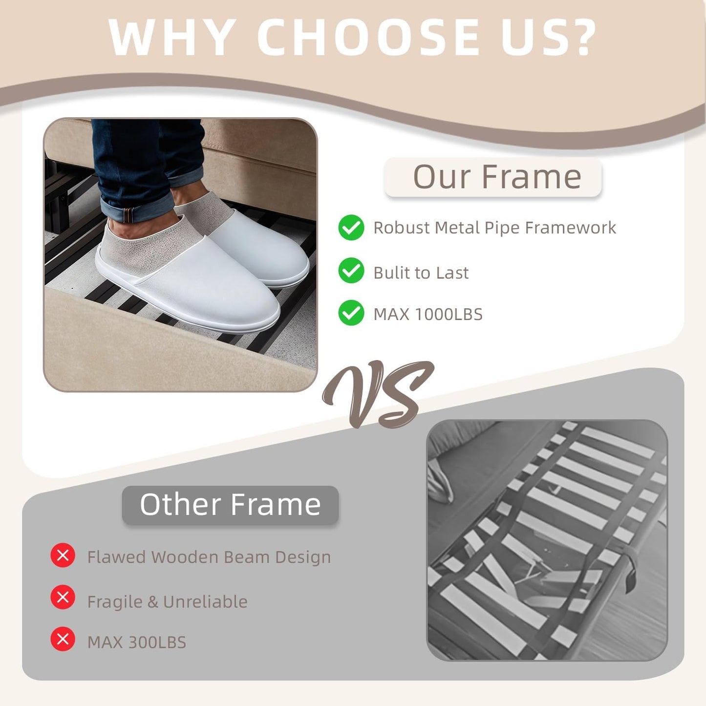 YODOLLA 72" 3 in 1 Sofa Bed Pull Out Couch Sleeper Sofa Bed