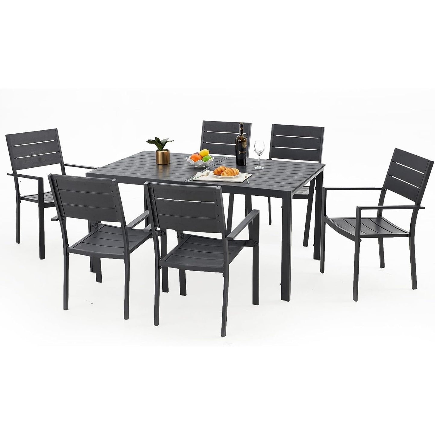 YODOLLA 60" Outdoor Dining Table