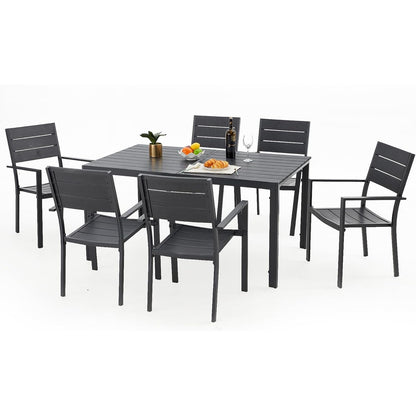 YODOLLA 60" Outdoor Dining Table