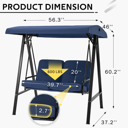 YODOLLA patio swing canopy
