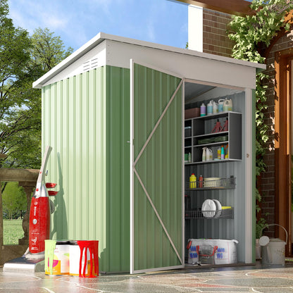 YODOLLA 5'x3' Outdoor Storage Shed